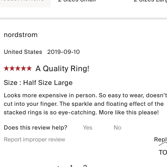 Alexis Bittar Two Toned Gold & Gunmetal Pavé Orbiting Crystal Layered Ring 7 - Picture 14 of 16